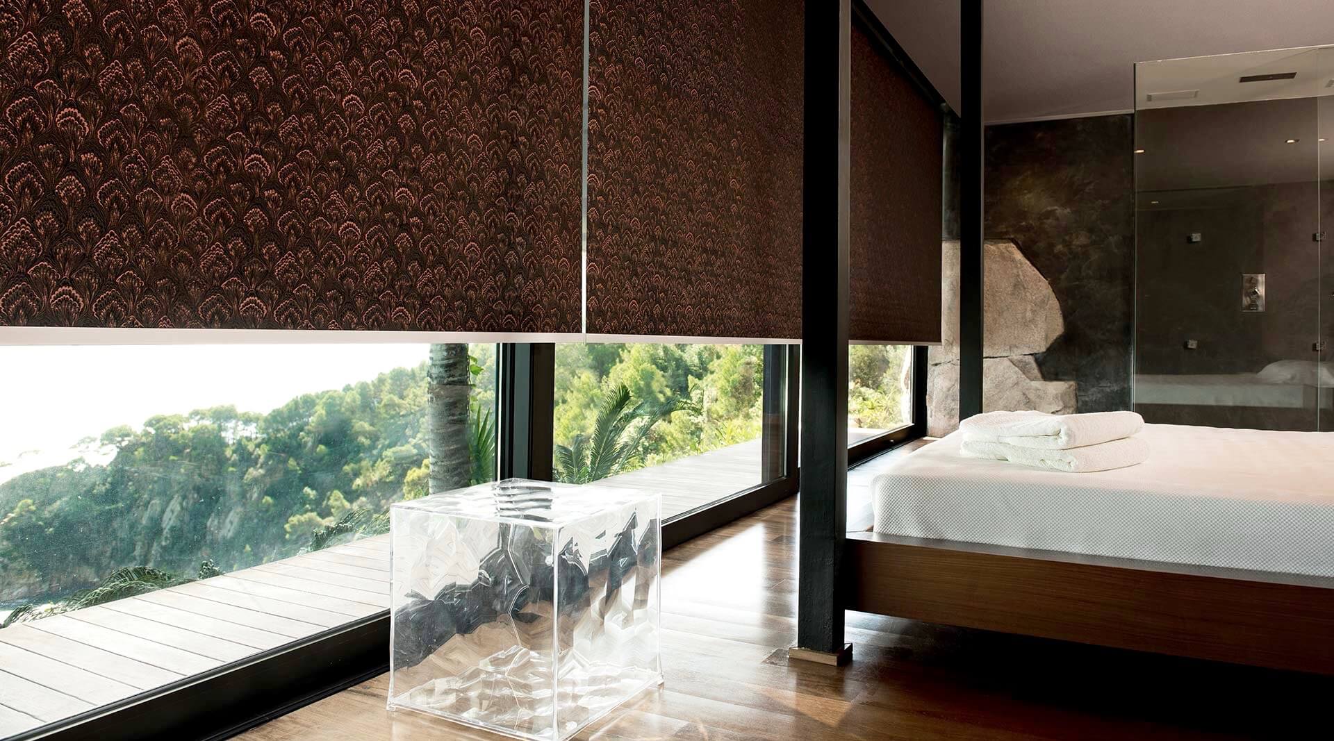 perfect window treatment for the bedroom
